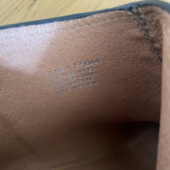 Madewell Billie Black leather ankle boots size 9 - Picture 5 of 7